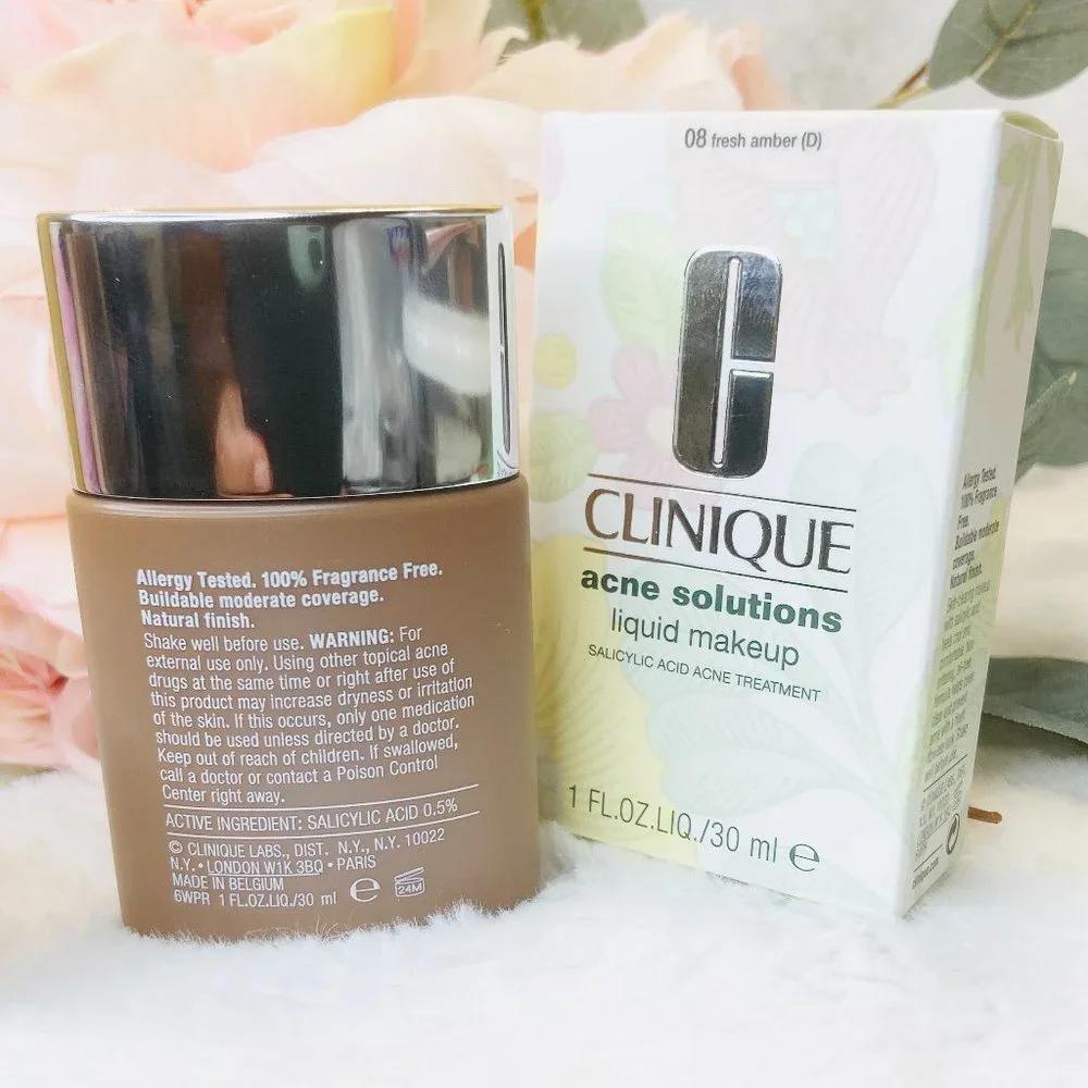 Clinique Acne Solutions Makeup 08 Fresh Amber 1 oz
